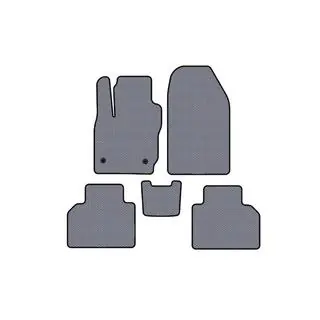 Rubber Floor Mats Carsuit (Gray) photo 1