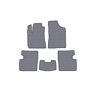 Rubber floor mats Carsuit (2009-2014, HB, 5-door, grey) Geely Emgrand EC7 2009- photo 1
