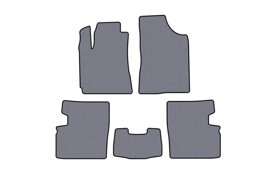 Geely Emgrand EC7 2009- Rubber floor mats Carsuit (2009-2014, HB, 5-door, grey) Photo 1