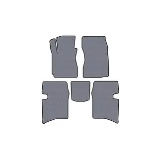 Rubber Floor Mats Carsuit (SD, Gray)