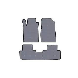 Rubber Floor Mats Carsuit (Gray)