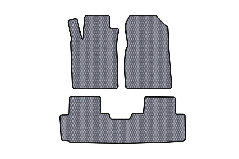 Great Wall Haval H6 II 2017- Rubber Floor Mats Carsuit (Gray) Image