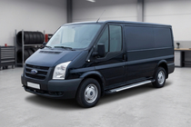Ford Transit 2000–2014 Side Steps Line (2 pcs, Aluminum) photo 1