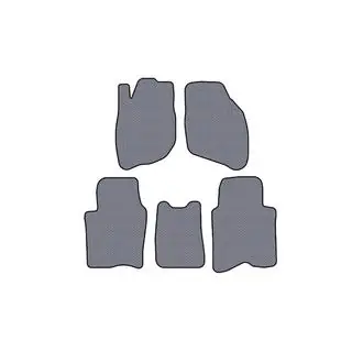 Rubber Floor Mats Carsuit (SD, Gray) photo 1