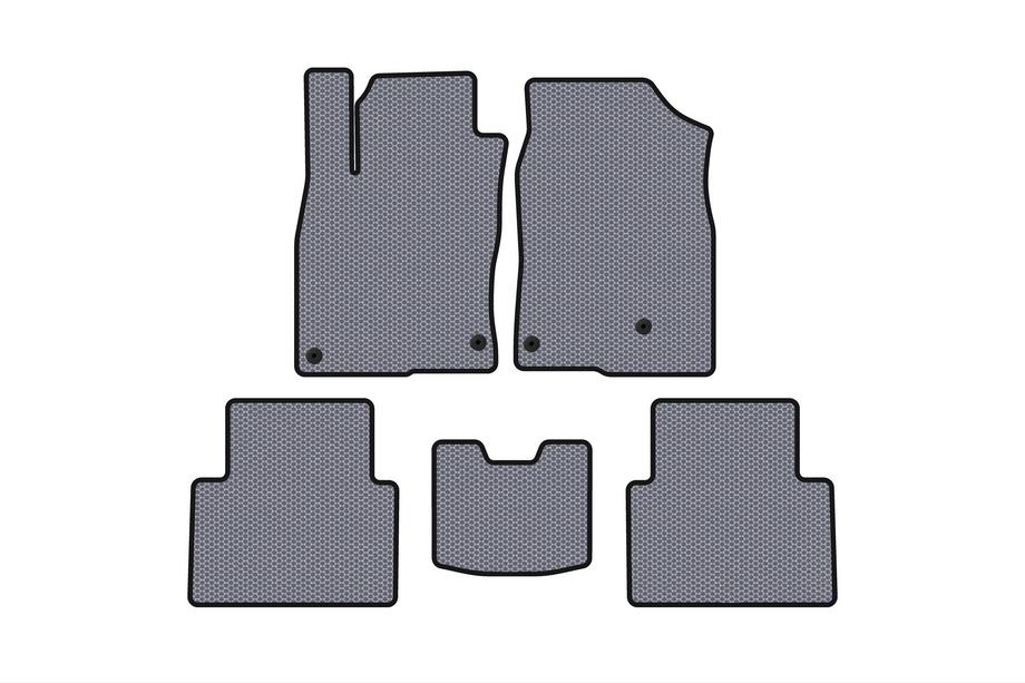 Honda Civic Sedan X 2016-2021 Rubber Floor Mats Carsuit (SD, Gray) Image
