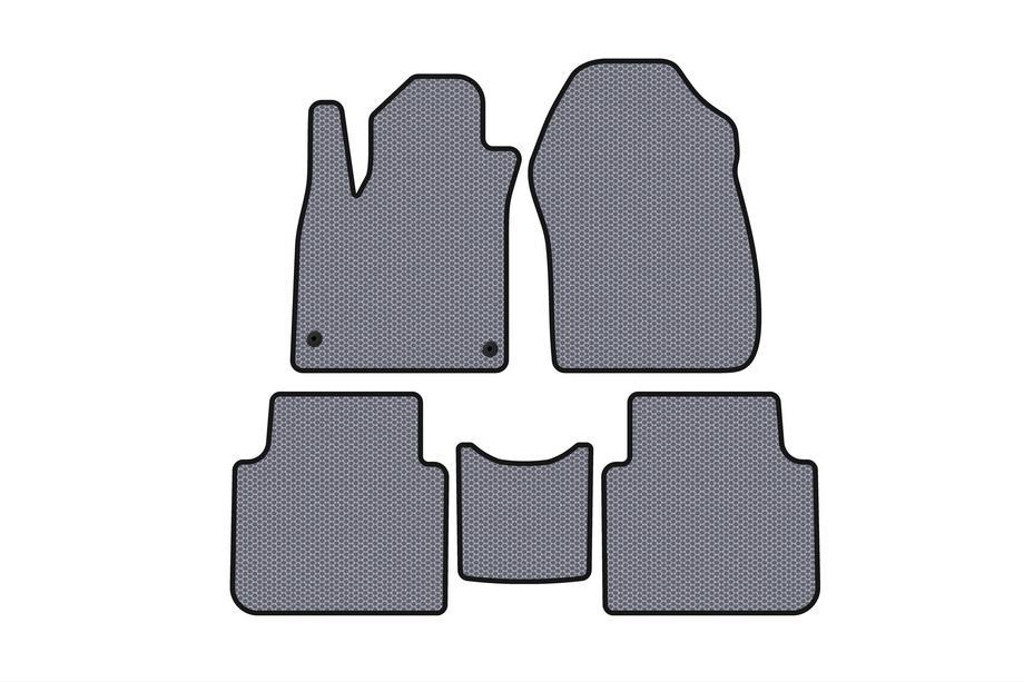 Honda CRV 2017-2022 Rubber floor mats Carsuit (7-seater, grey, 2020-2022) Image