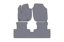 Honda X-NV/Ciimo X-NV 2019- Rubber Floor Mats Carsuit (Electric, Gray) photo 1