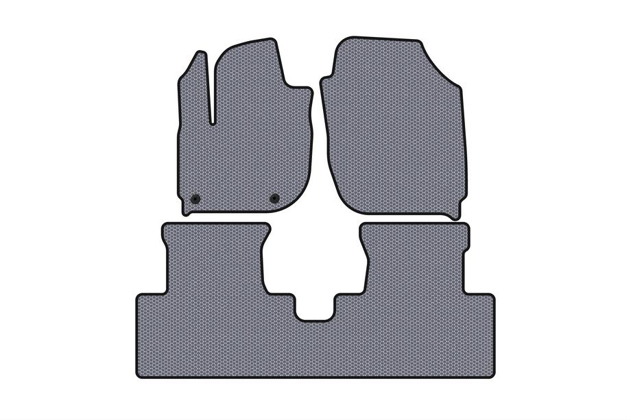 Honda X-NV/Ciimo X-NV 2019- Rubber Floor Mats Carsuit (Electric, Gray) Image