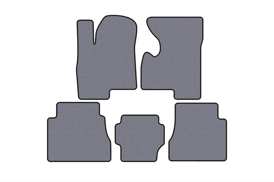 Hummer H2 2002-2009 Rubber Floor Mats Carsuit (Gray) Image