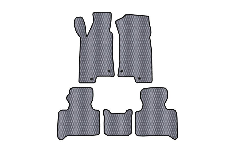 Hummer H3 2005-2010 Rubber Floor Mats Carsuit (Gray) Image