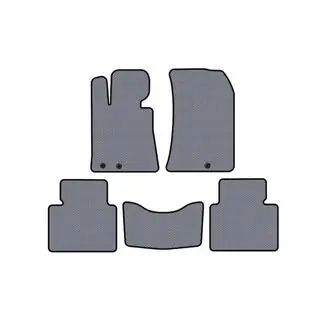 Rubber Floor Mats Carsuit (Gray) photo 1