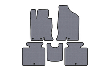 Hyundai Grandeur 2011-2017 Rubber floor mats Carsuit (SD, Petrol, grey) photo 1