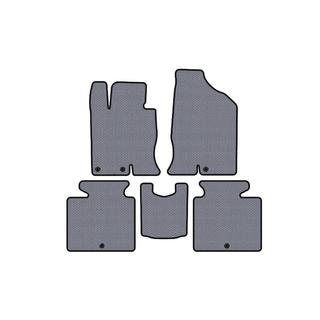 Rubber floor mats Carsuit (SD, Petrol, grey) Hyundai Grandeur 2011-2017 photo 1