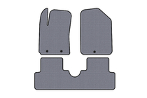 Hyundai I-10 2014-2017 Rubber Floor Mats Carsuit (HB, Grey) photo 1