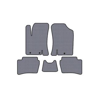 Rubber Floor Mats Carsuit (HB, Grey) Hyundai I-20 2008-2012 photo 1