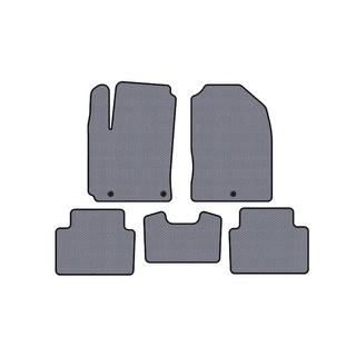 Rubber floor mats Carsuit (2017-2020, Petrol, grey) photo 1