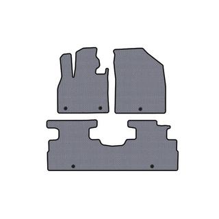 Rubber floor mats Carsuit (2 rows, 7-seater, gray) photo 1