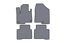 Hyundai Santa Fe 4 2018-2023 Rubber Floor Mats Carsuit (2 Rows, for Grand, Gray) photo 1