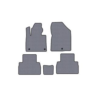 Rubber floor mats Carsuit (2018-2020, gray) Hyundai Santa Fe 4 2018-2023 photo 1