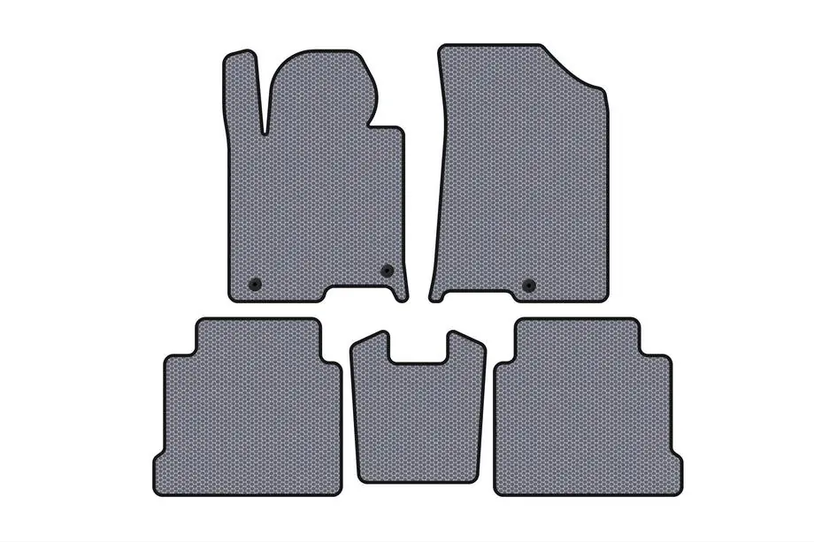 Hyundai Sonata LF 2014-2019 Rubber Floor Mats Carsuit (gray) Image