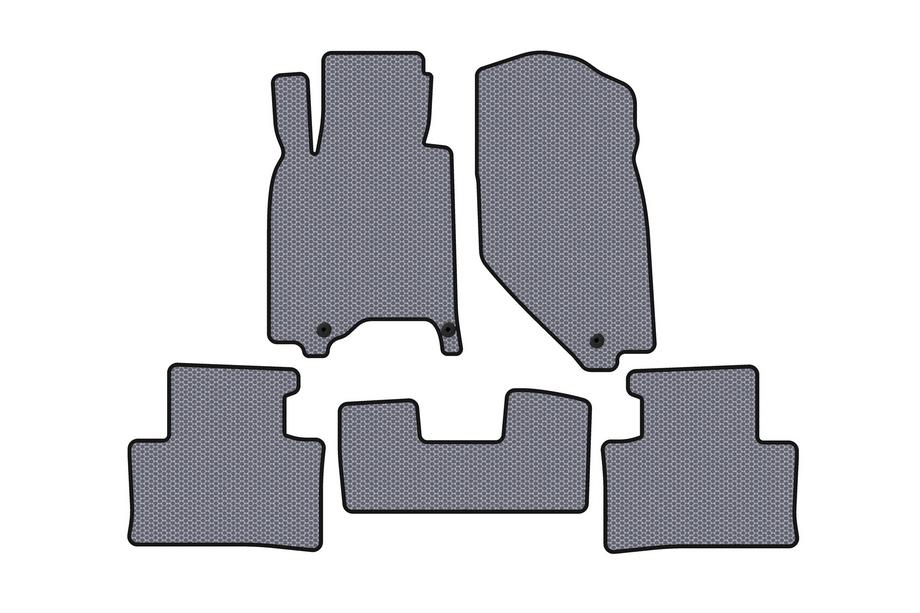 Infiniti G25/G35/37 (V36/CV36) 2006-2015 Rubber floor mats Carsuit (G37 X, SD, gray) Image