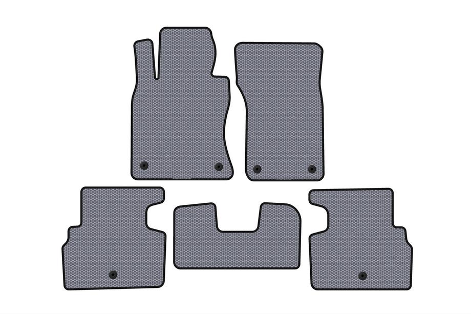 Infiniti Q50/Q60 2013-2024 Rubber Floor Mats Carsuit (SD, Gray) Photo 1