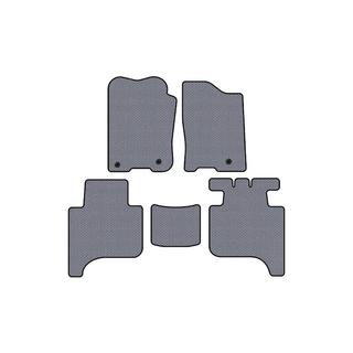 Rubber floor mats Carsuit (2 rows, 2004-2008, gray) photo 1