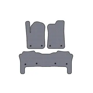 Rubber Floor Mats Carsuit (Gray)