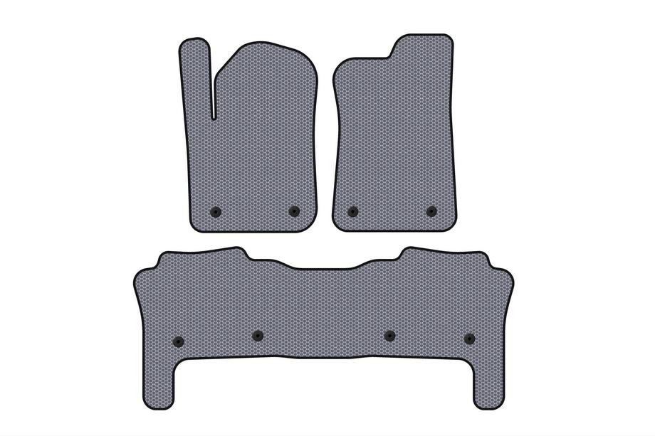 Infiniti QX56 2010-2013 Rubber Floor Mats Carsuit (Gray) Image