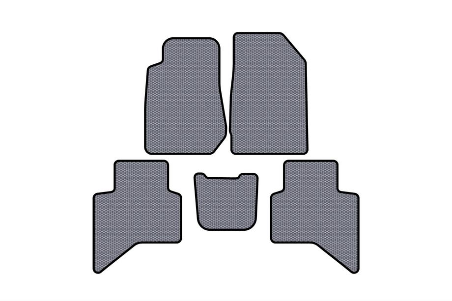 Isuzu D-Max 2019- Rubber Floor Mats Carsuit (Gray) Image