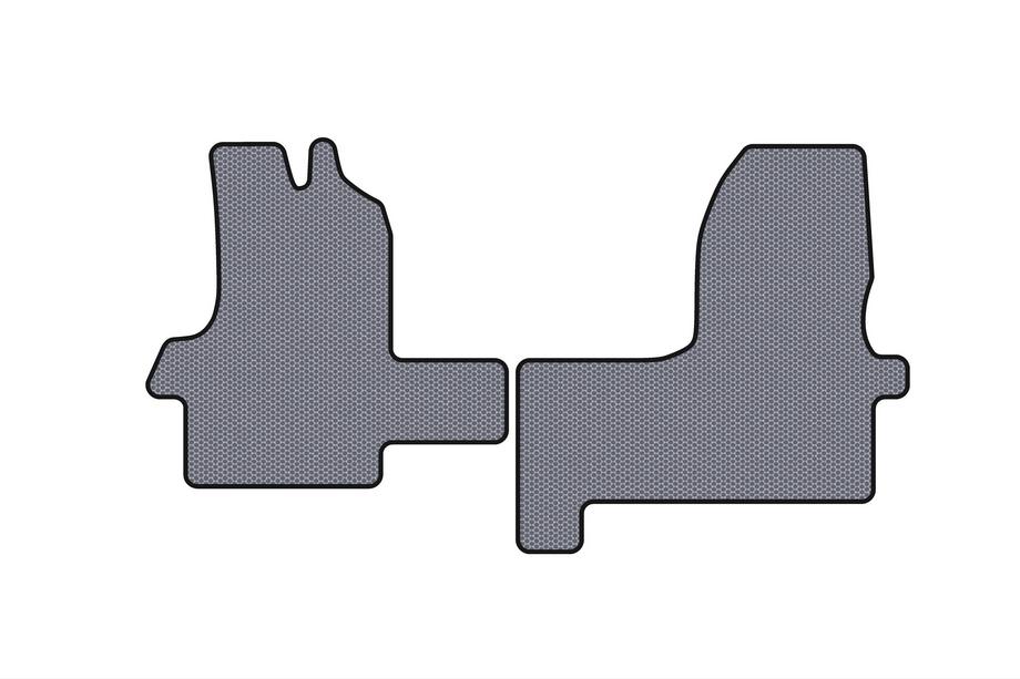 Iveco Daily 1999-2006 Rubber Floor Mats Carsuit (Gray) Image
