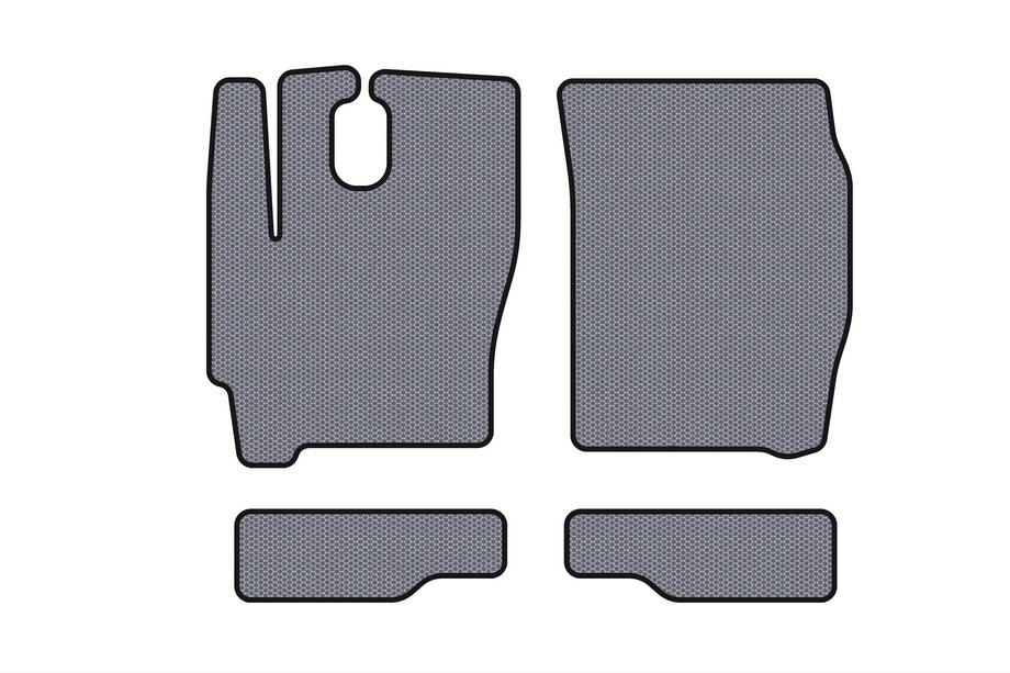 Iveco Eurocargo 2002-2008 Rubber Floor Mats Carsuit (Gray) Image