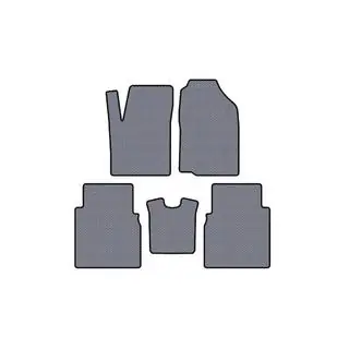 Rubber Floor Mats Carsuit (Gray)
