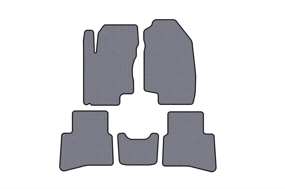 JAC S3 2014- Rubber Floor Mats Carsuit (Gray) Image