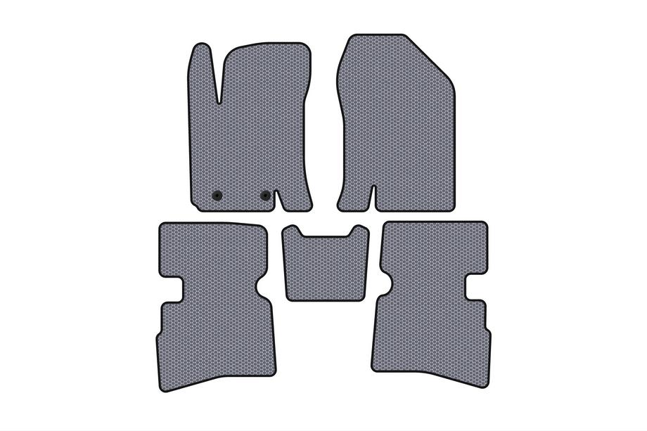 JAC S4 2018- Rubber Floor Mats Carsuit (Gray) Image