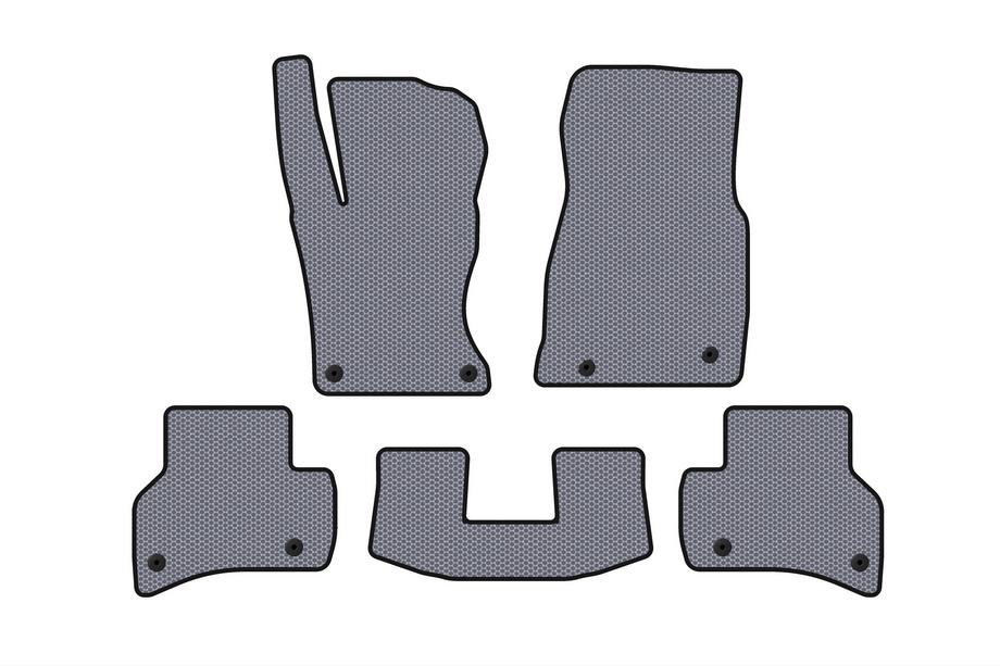 Jaguar XE 2016- Rubber floor mats Carsuit (2015-2019, SD, gray) Image