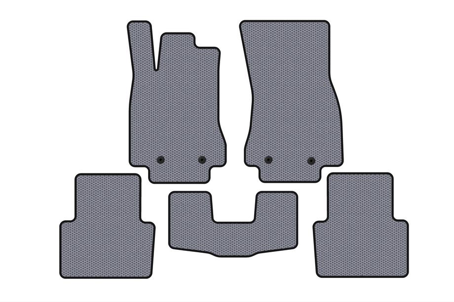 Jaguar XF 2009-2016 Rubber Floor Mats Carsuit (Gray) Image