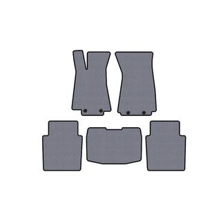 Rubber Floor Mats Carsuit (SD, Gray) Jaguar XJ 2003-2009 photo 1