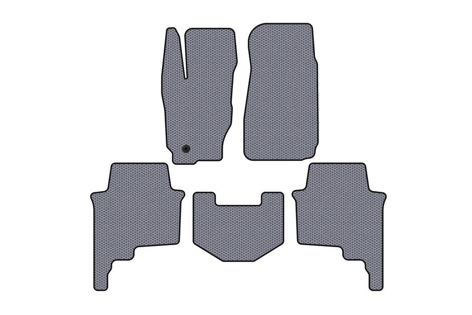 Jeep Commander 2005-2010 Rubber Floor Mats Carsuit (Gray) Image