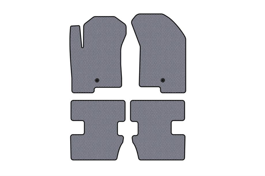 Jeep Compass 2006-2016 Rubber Floor Mats Carsuit (2006-2011, Gray) Image