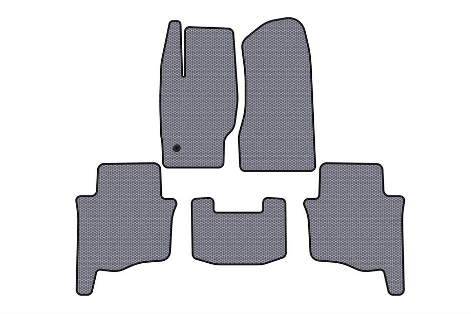 Jeep Grand Cherokee WK 2004-2010 Rubber Floor Mats Carsuit (Gray) Image