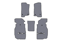 Jeep Wrangler 2018- Rubber floor mats Carsuit (Rubicon Unlimited/5-door, gray) photo 1