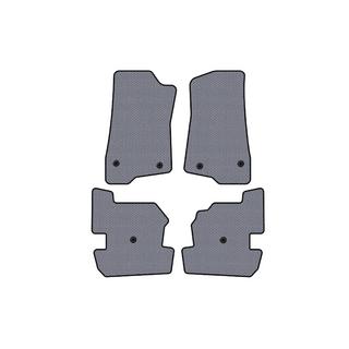 Rubber Floor Mats Carsuit (Gray) Jeep Wrangler 2018- photo 1