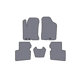 Rubber Floor Mats Carsuit (SD, Gray) Kia Cerato 2 2010-2013 photo 1