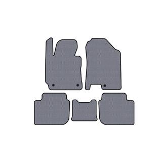 Rubber Floor Mats Carsuit (SD, Gray) Kia Cerato 3 2013-2018 photo 1
