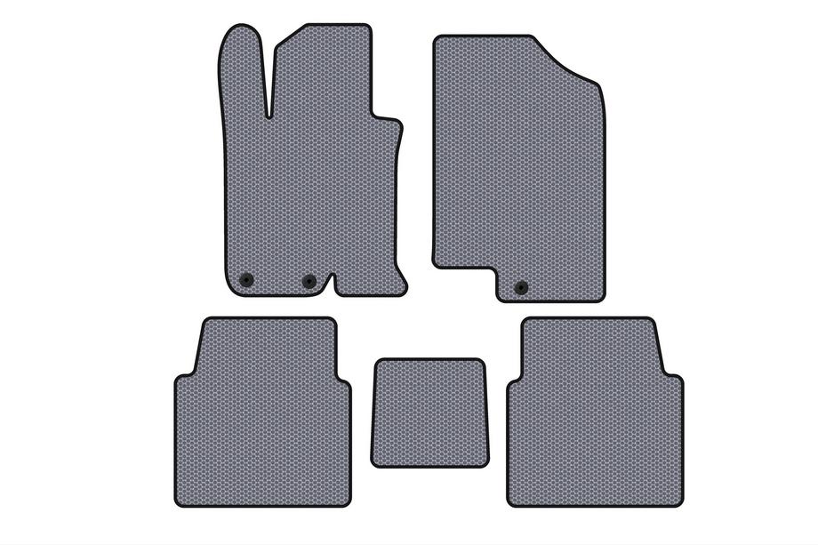 Kia Optima 2010-2016 Rubber Floor Mats Carsuit V-1 (SD, gray) Image