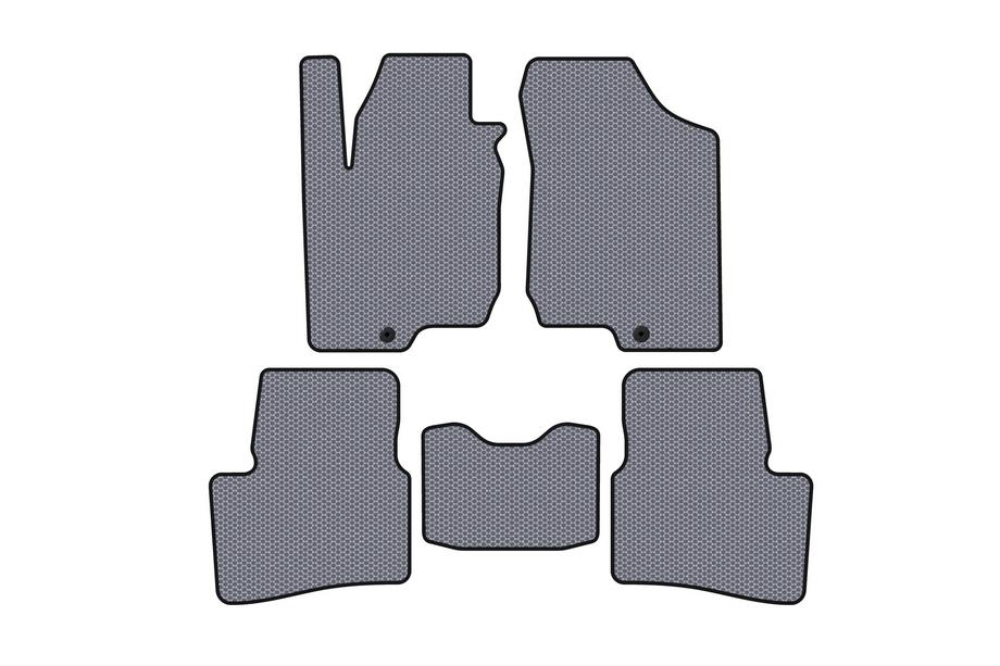 Kia Ceed 2007-2012 Rubber floor mats Carsuit (HB, 3-door, gray) Photo 1