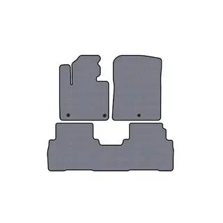 Rubber floor mats Carsuit (7-seater, grey) photo 1