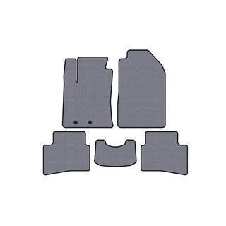 Rubber floor mats Carsuit (2017-2019, gray) photo 1