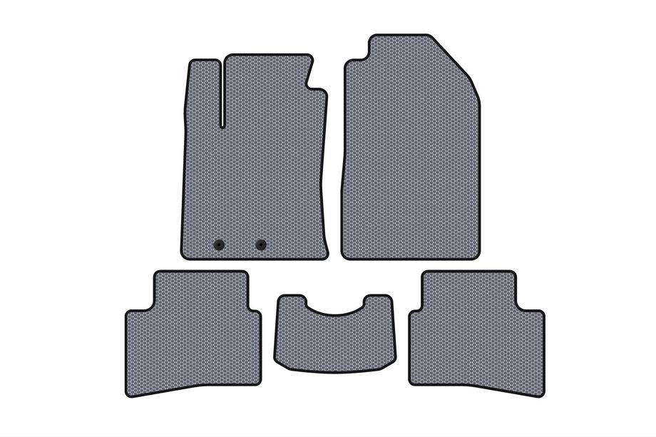 Kia Stonic 2017- Rubber floor mats Carsuit (2017-2019, gray) Image